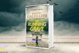 The Running Grave book cover in promenade