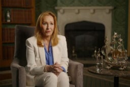 Robert talking to camera