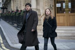 strike and robin walking in st james street