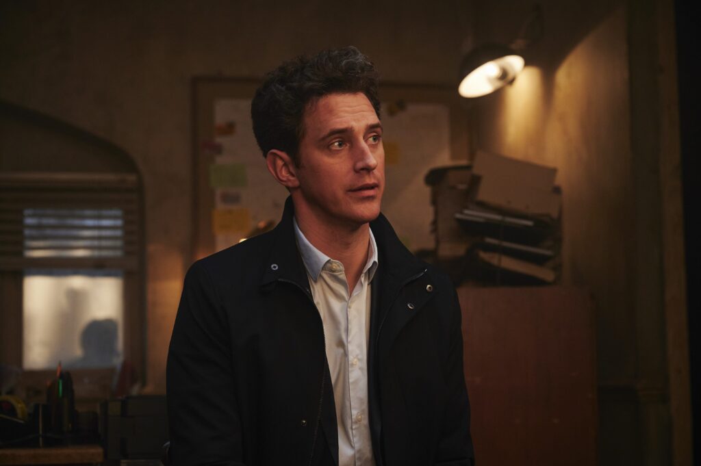 Ryan Murphy in the office